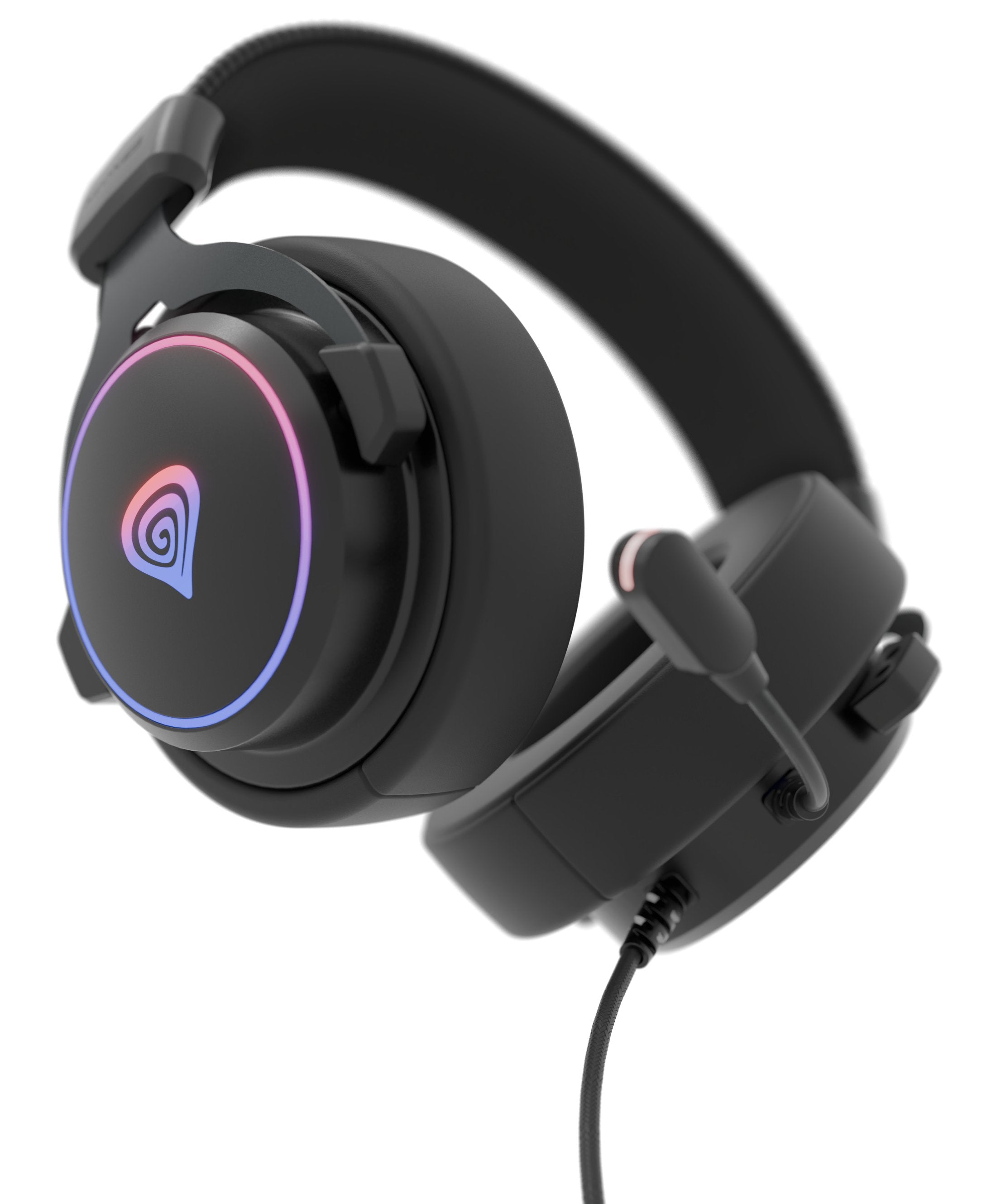 Auriculares Gaming Genesis 7.1 Usb Neon 764 Rgb Negro