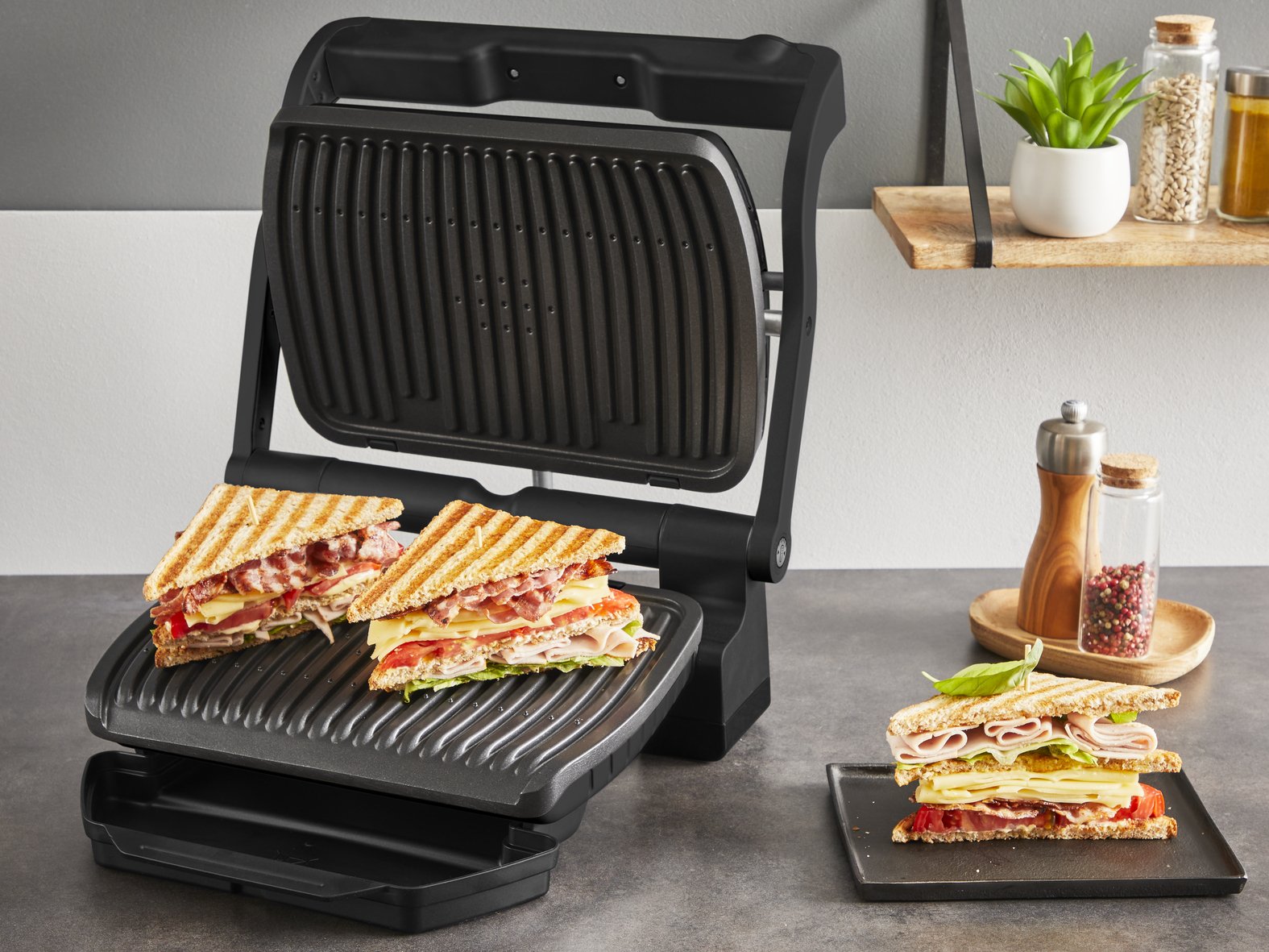 EAN 3168437251857 - Tefal OptiGrill + GC717810 parrilla eléctrica de contacto imagen 10