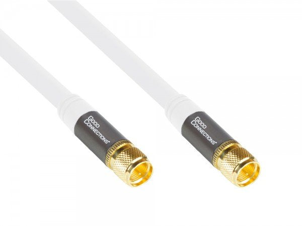 Good Connections Sat Antennencable Smartflex Weiss 1,5m