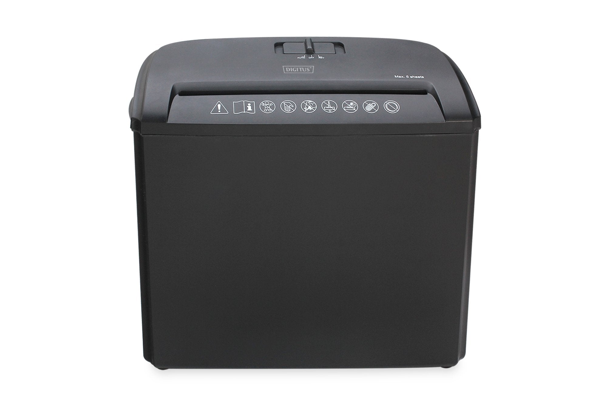 Digitus Da-81604 Triturador De Papel Corte En Tiras 21,8 Cm 74 Db Negro