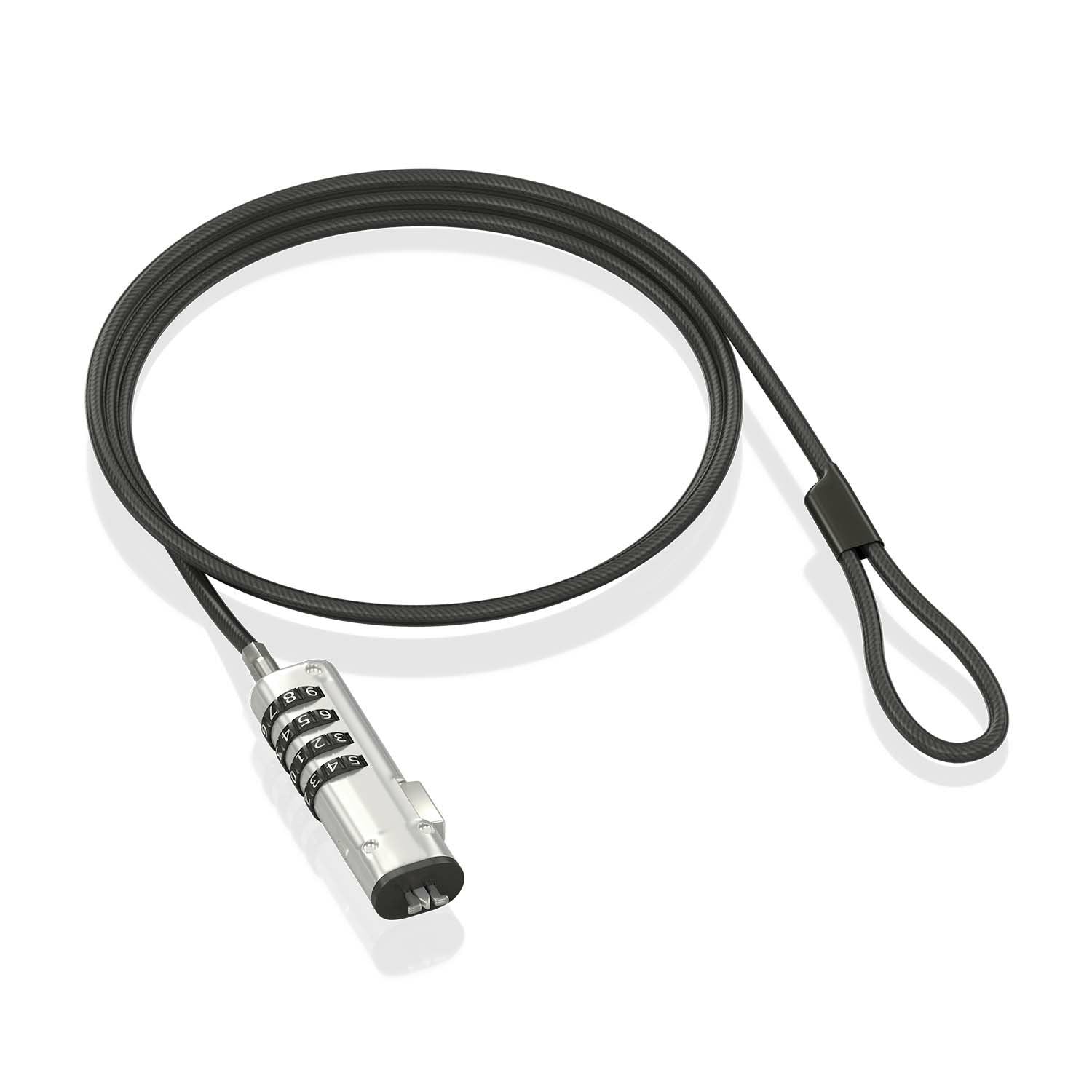 Aisens Cable De Seguridad Tipo Nano Para Portátiles Aslk-D50n05-Bk 1.5m