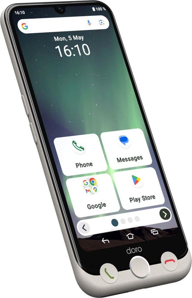 EAN 7322460089054 - Doro Aurora A30 15,5 cm (6.1") SIM doble Android 14 4G USB Tipo C 6 GB 128 GB 5000 mAh Negro, Blanco imagen 3