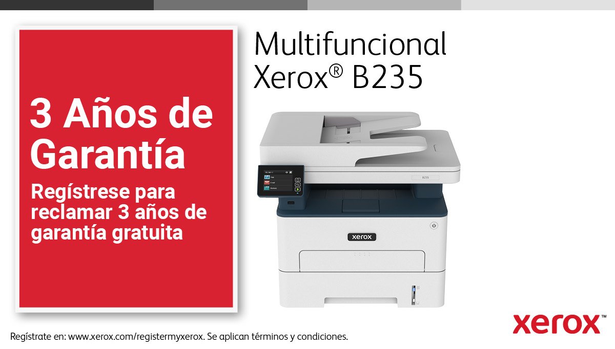 EAN 0095205069303 - Xerox B235V_DNI impresora multifunción Laser 2400 x 2400 DPI 36 ppm Wifi imagen 10