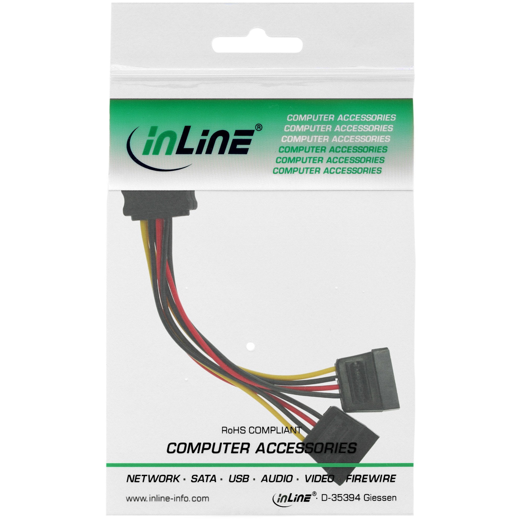 EAN 4043718112517 - InLine 29683 cable de alimentación interna 0,15 m imagen 2