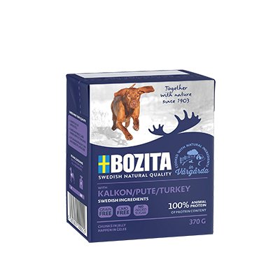 EAN 7300330042613 - Bozita 04261 alimento húmedo para perros Pollo, Turquía Adulto 370 g imagen 1
