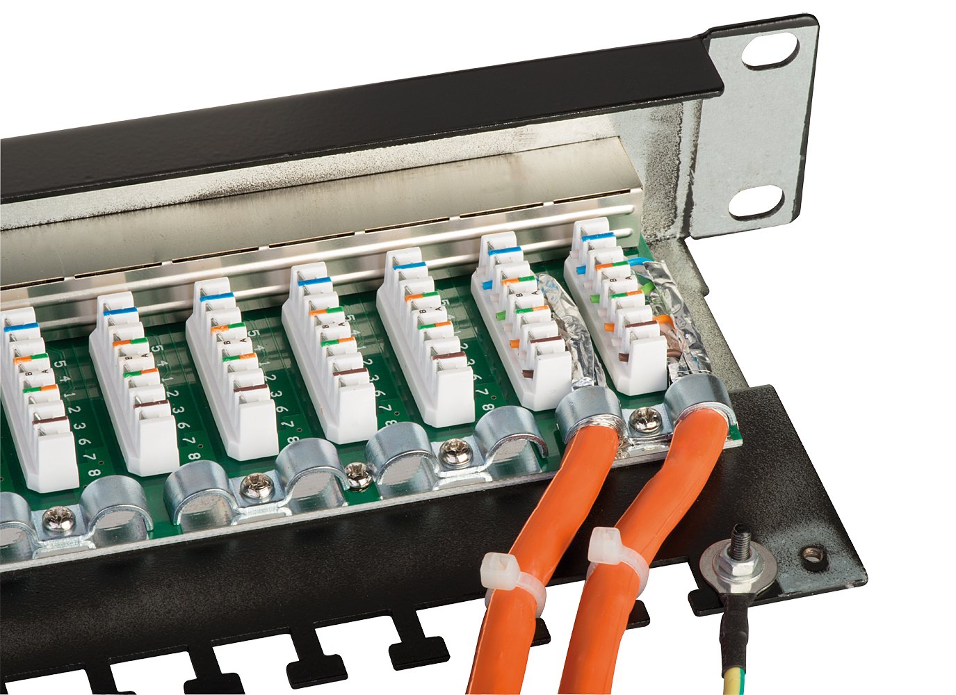 Lindy 25990 Cat6 Patchpanel 24p Mp 1he Negro