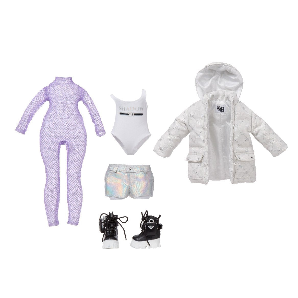 Muñeca Mga Entertainment Shadow High S23 Purple Fasion Doll - Dia Mante, 583066euc