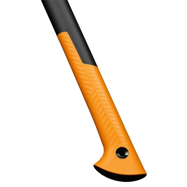 Hacha De Dividir Fiskars X-Series X36 Con Hoja En L, Hacha/Hacha Negro/Naranja, Mango Largo 1069109
