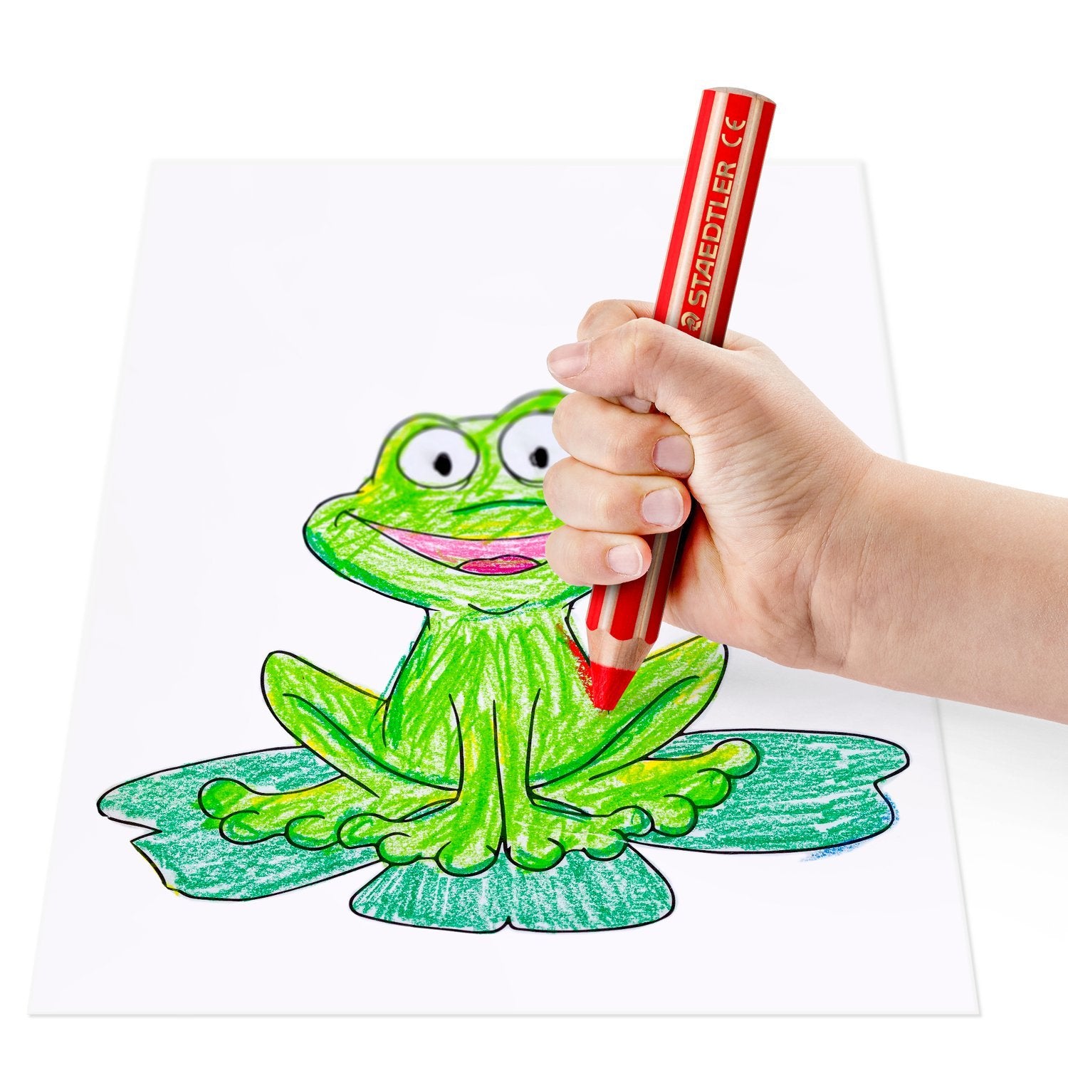 EAN 4007817160381 - Staedtler 140 C4P1 lápiz de color Verde, Naranja, Rosa, Amarillo 4 pieza(s) imagen 8