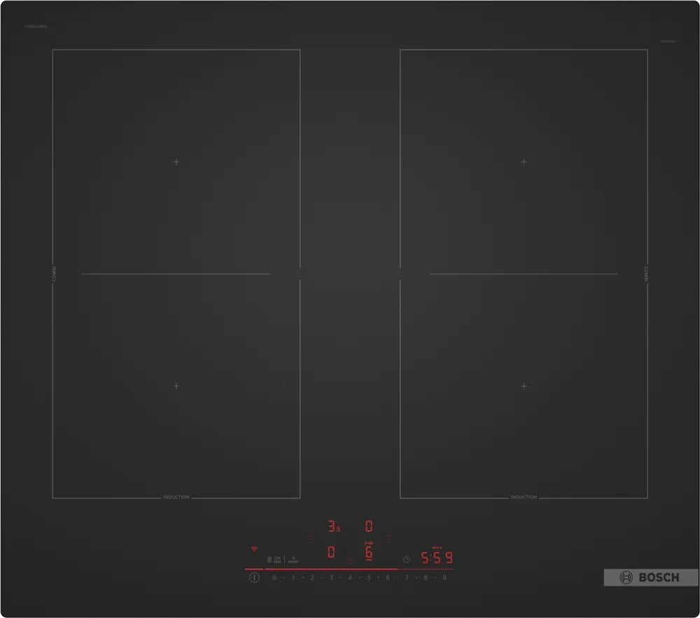 EAN 4242005541539 - Bosch PVQ61CHB1E hobs Negro Integrado 59.2 cm Con placa de inducción 4 zona(s) imagen 1