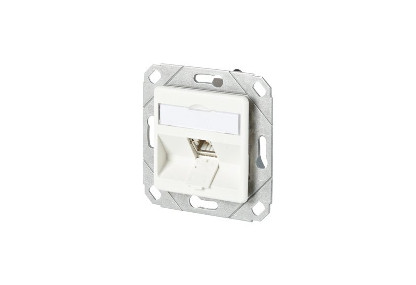 Caja De Conexiones Btr Módulo Iso / Iec Cat.6a 1 Puerto 180 ° M Upk Rw