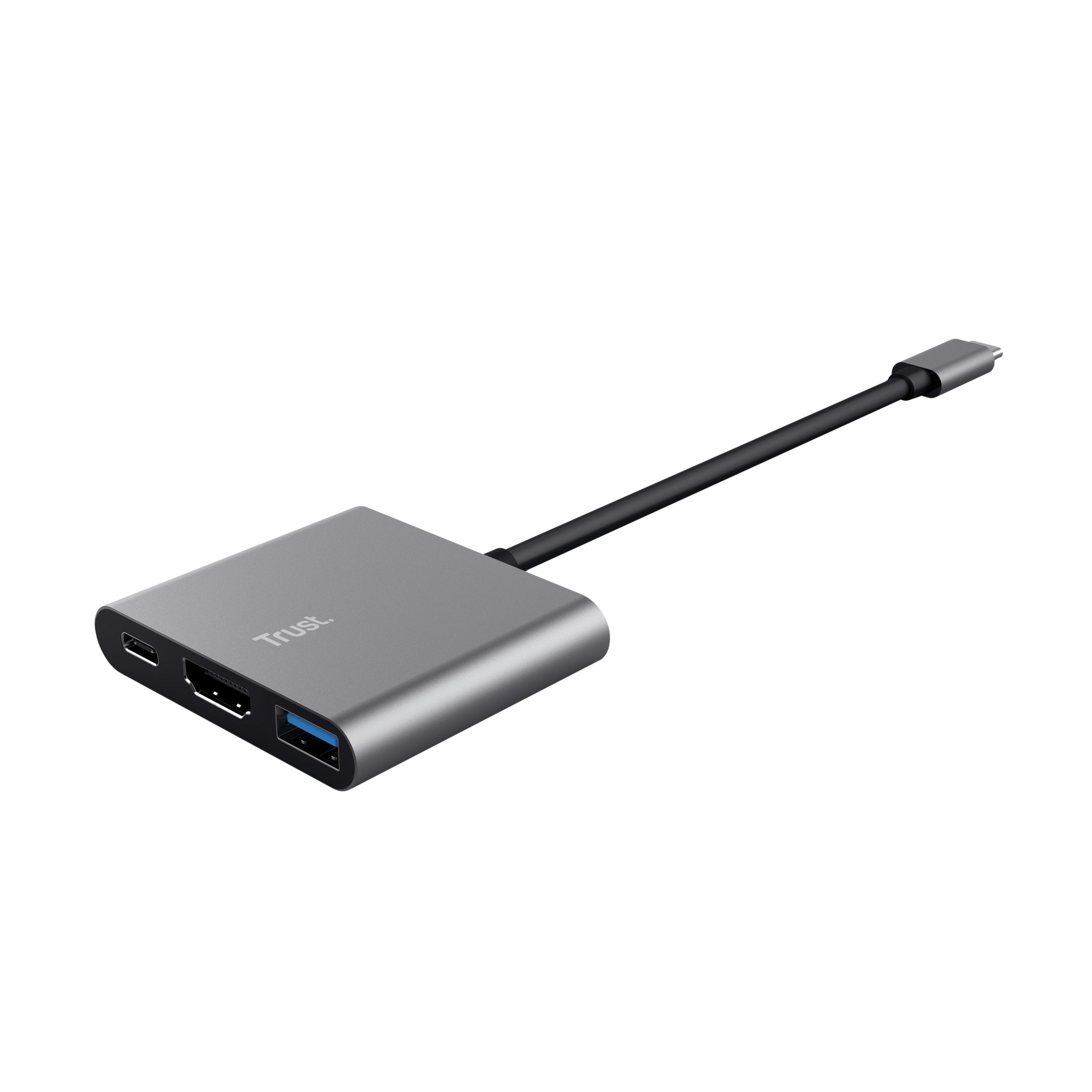 EAN 8713439237726 - Trust Dalyx USB 3.2 Gen 1 (3.1 Gen 1) Type-C Aluminio, Negro imagen 2