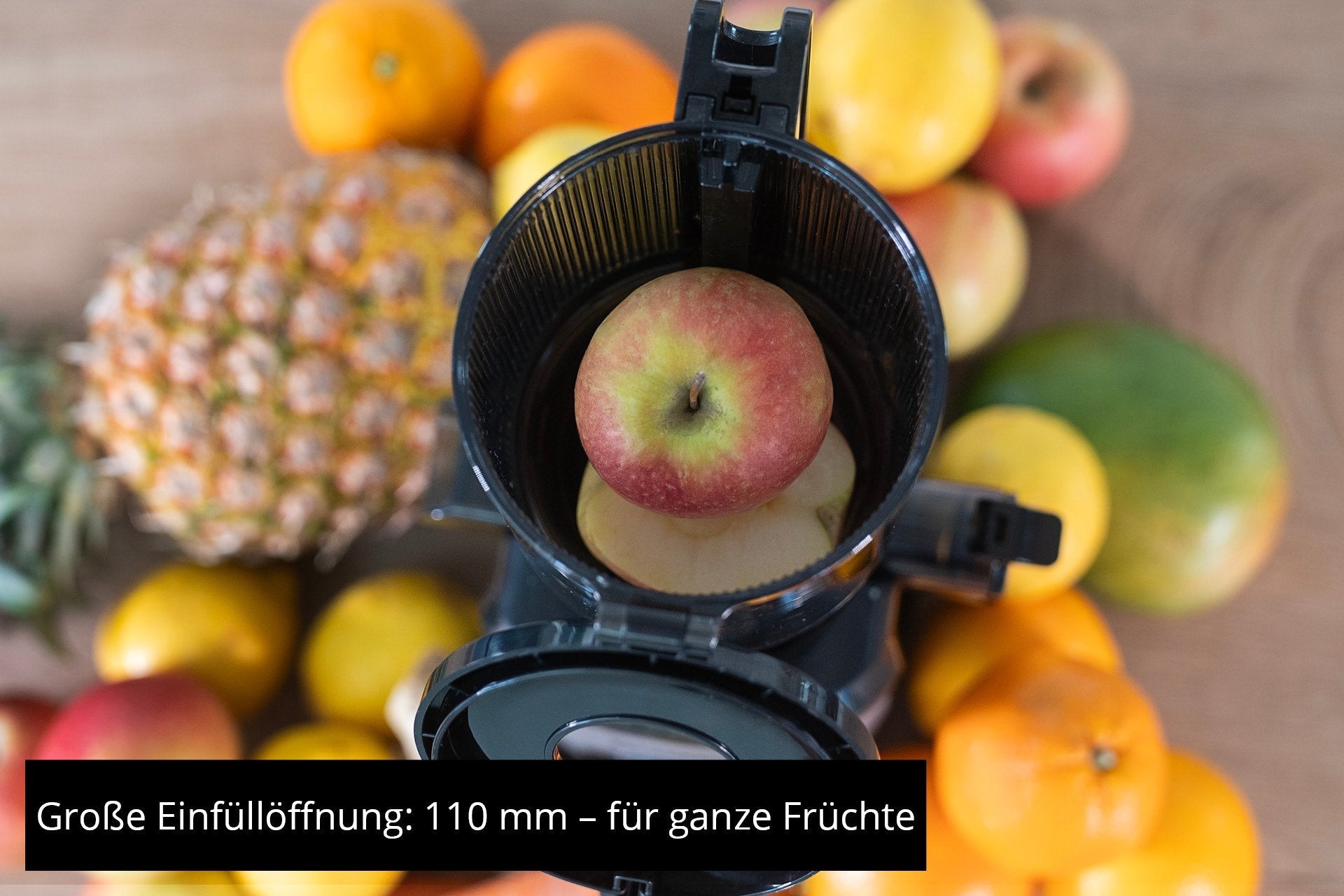 Exprimidor Sam De Lento Desollosado, Plata/Negro, 200 Vatios, Recipiente De Jugo 1 Litro 78275