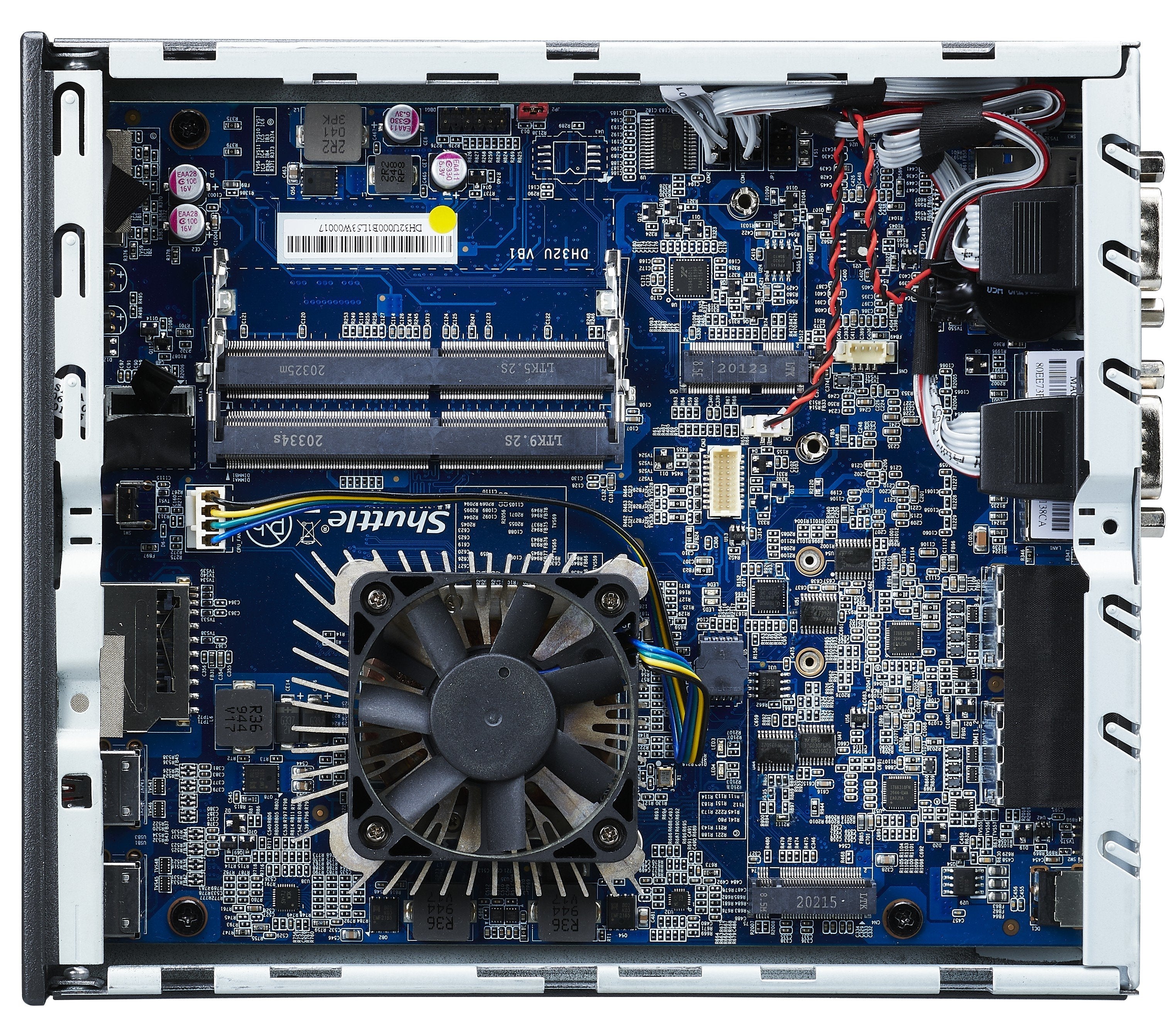 EAN 0887993004464 - Shuttle DH32U5 PC/estación de trabajo barebone 1,35 l tamaño PC Negro i5-1135G7 Intel® SoC imagen 4