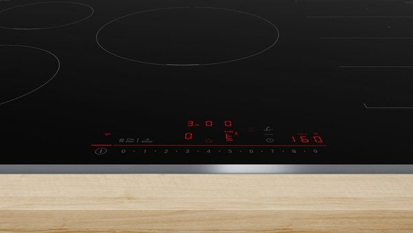 Bosch Home Pxv845hc1e Serie 6, Placa Autosuficiente Negro/Acero Inoxidable, 80 Cm Pxv845hc1e