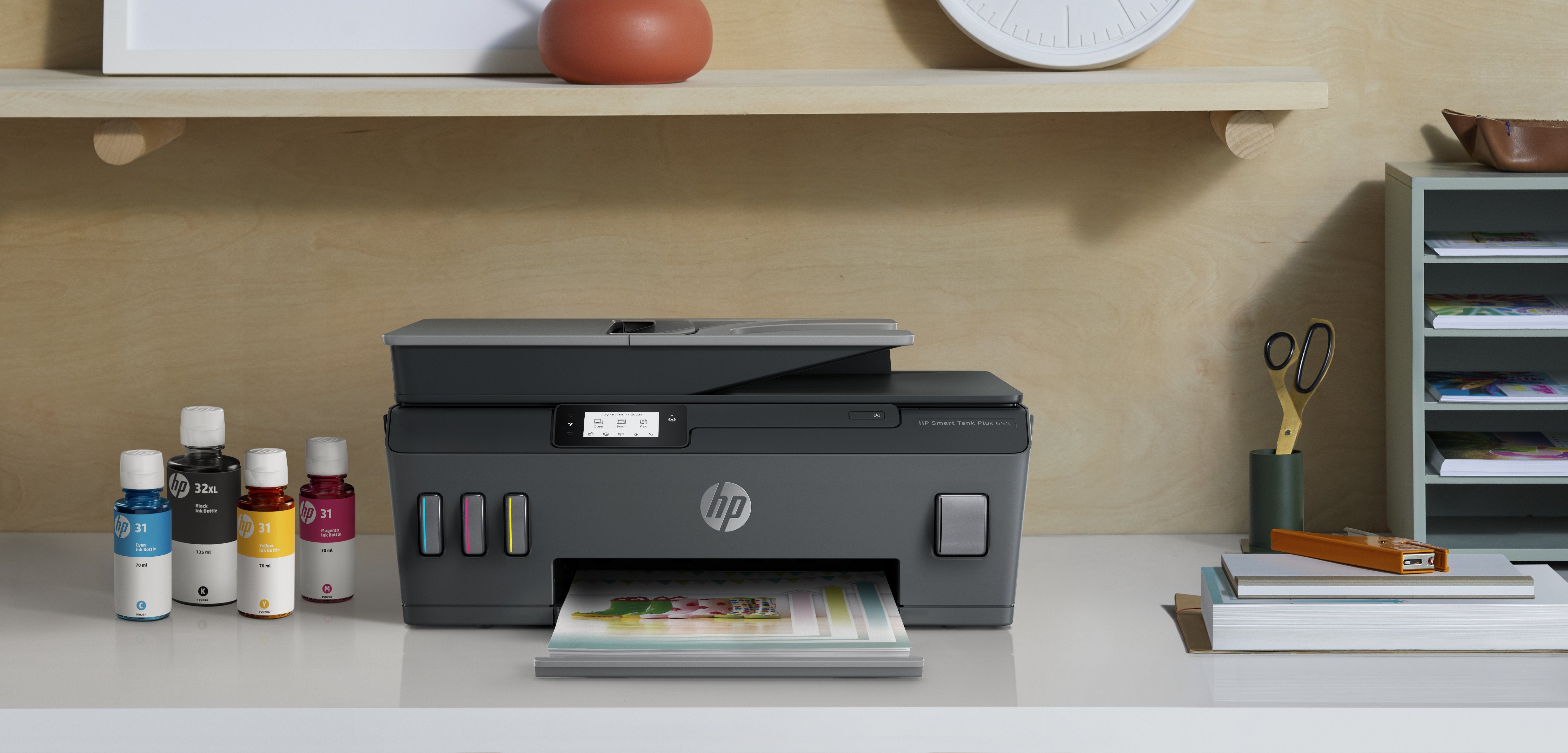 EAN 0192545948258 - HP Smart Tank Plus 655 Wireless All-in-One Inyección de tinta térmica A4 4800 x 1200 DPI 11 ppm Wifi imagen 5