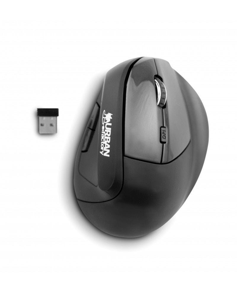 EAN 3760170858005 - Urban Factory Ergo PRO ratón Oficina mano derecha RF inalámbrico Óptico 2400 DPI imagen 7