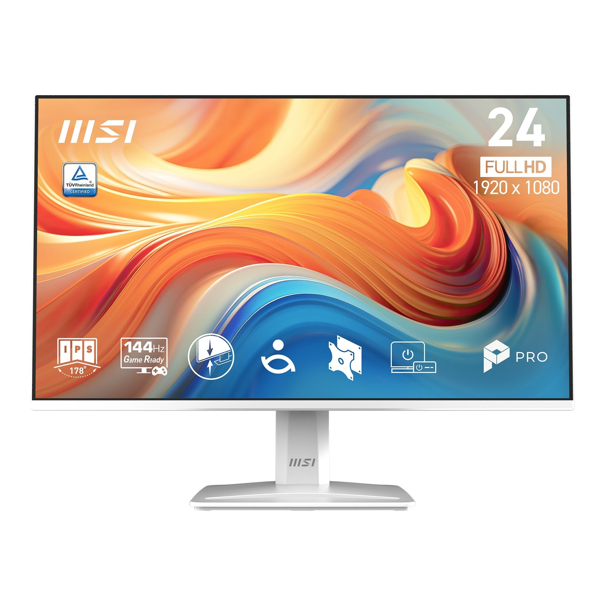 Monitor Msi Pro Mp243w E14 23.8" 144hz Hdmi Mm Bl