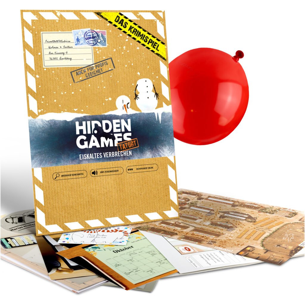 Hidden Games, Krimispiel: Eiskaltes Verbrechen, Der Winterkrimi, Deutsch