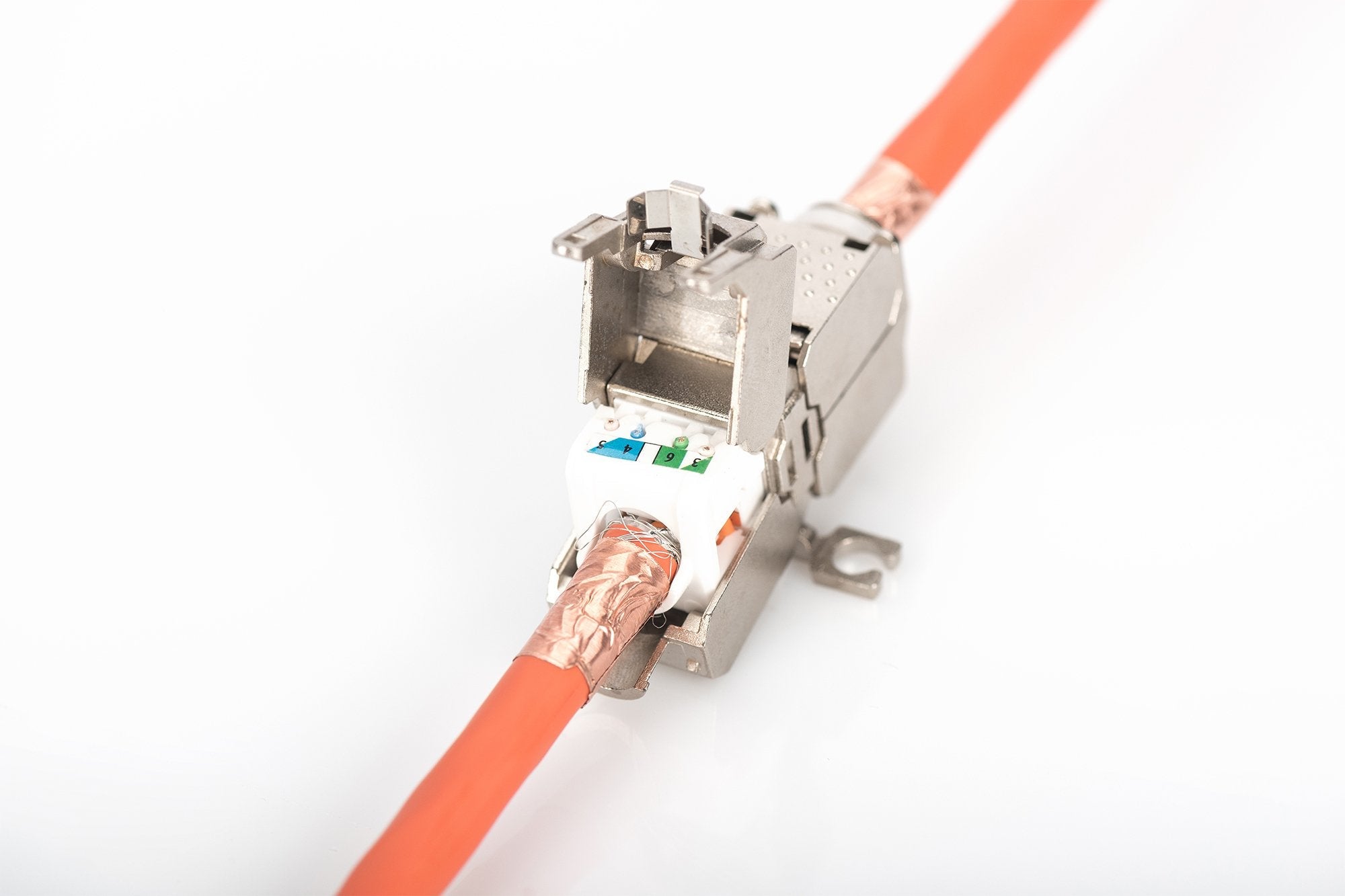 Acopladores De Terminación De Campo Cat6a Accs 500 Mhz Protegidos 26x35x80mm