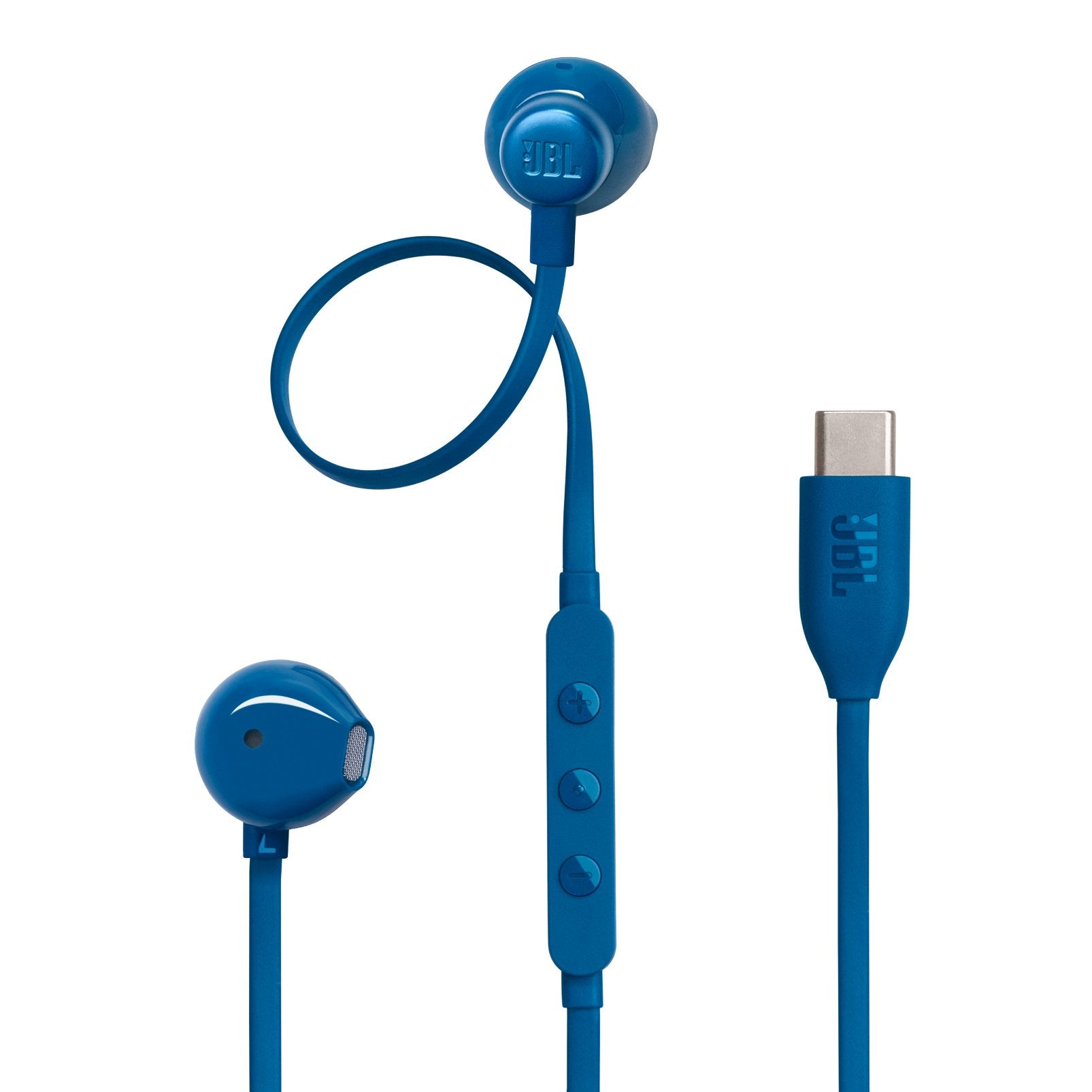 Jbl Earphones Type-C Tune 305c Blue Jblt305cblu