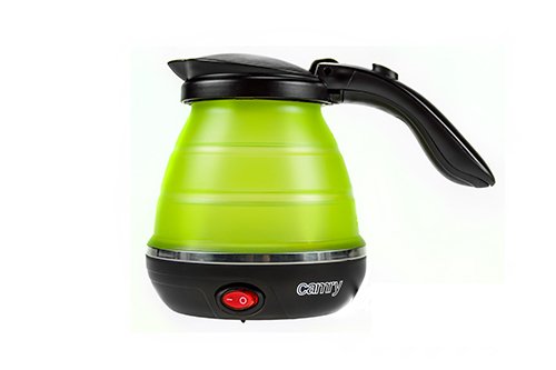 Hervidor Eléctrico Adler Cr 1265 0,5 L Negro, Verde 750 W