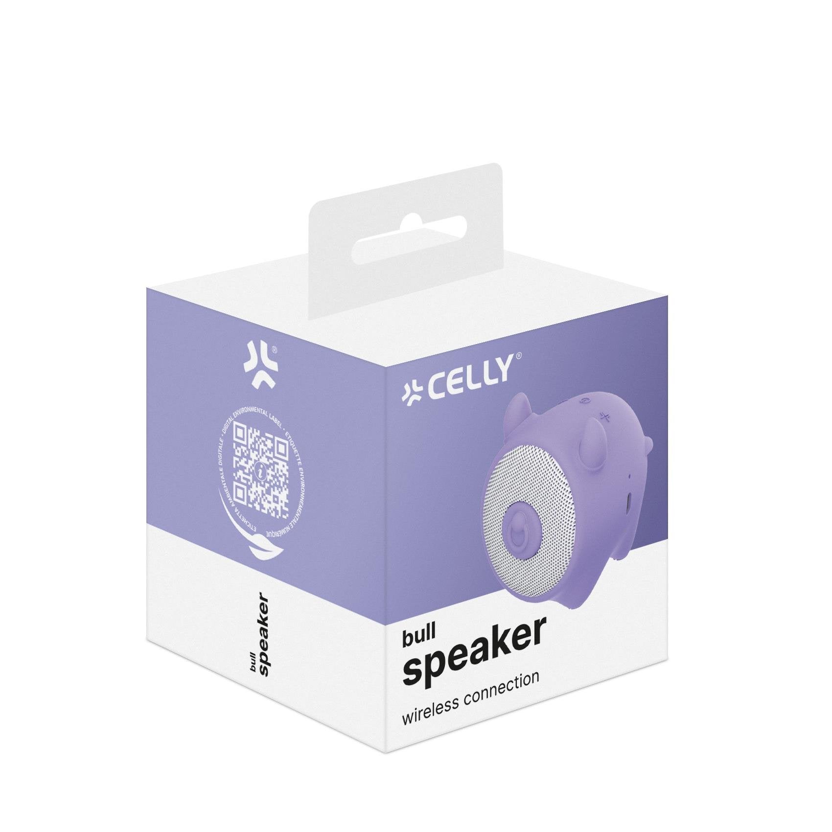 EAN 8021735218630 - Celly WSBULL altavoz portátil o de fiesta Altavoz para fiestas Violeta 3 W imagen 11