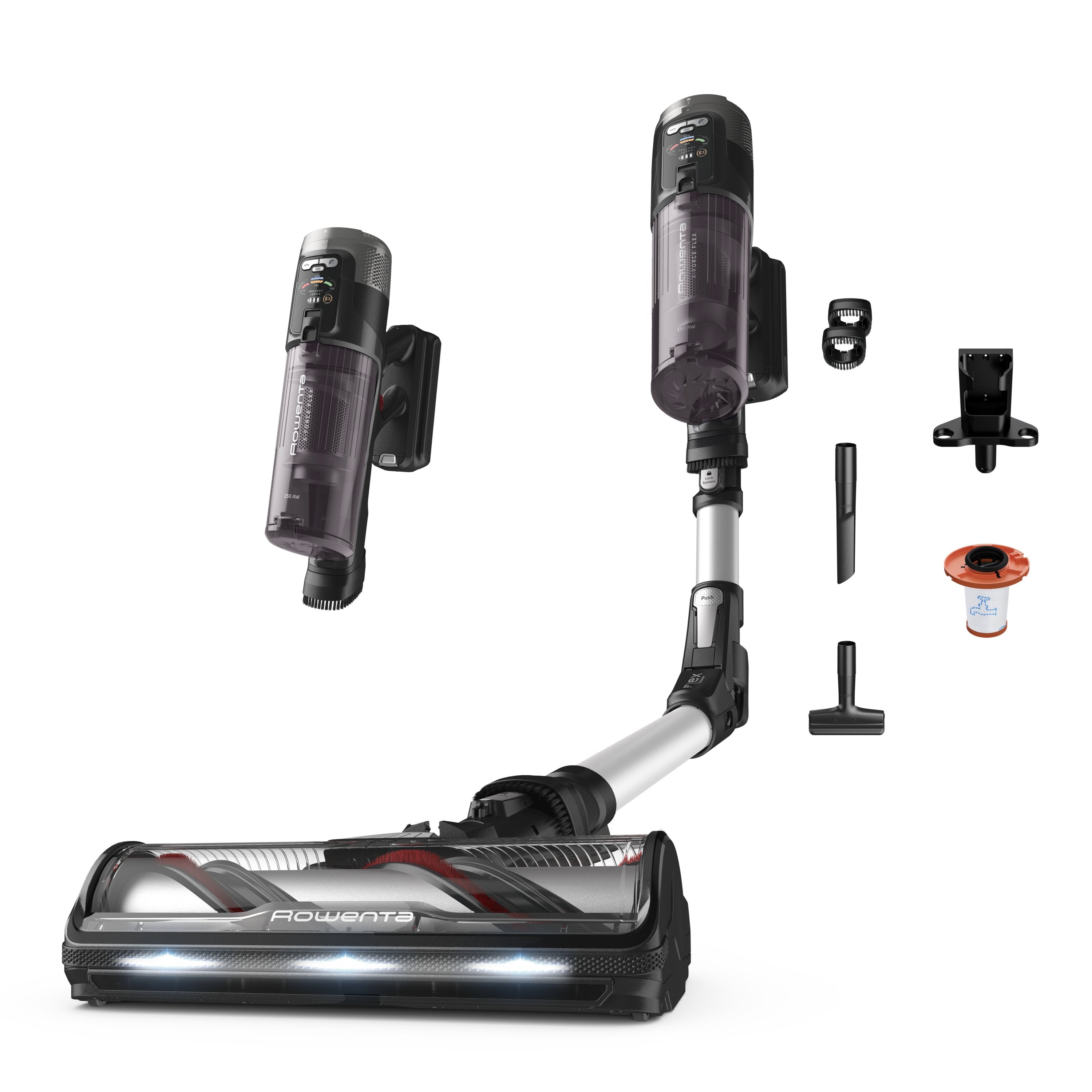Rowenta Rowe Akuu-Staubsauger X-Force Flex 13.60 Allergy Rh9a36 Rh9a36