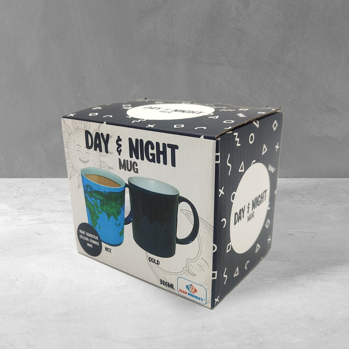Mad Monkey - Taza "Tag & Nacht" Con Farbwechsel