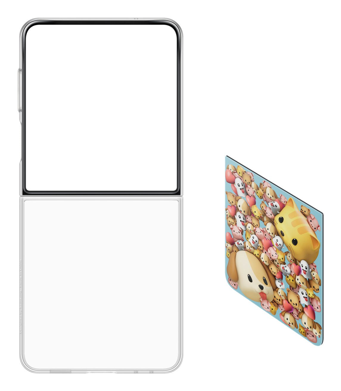 EAN 8806097476610 - Samsung EF-ZF766CTEGWW funda para teléfono móvil 17,5 cm (6.9") Transparente imagen 5