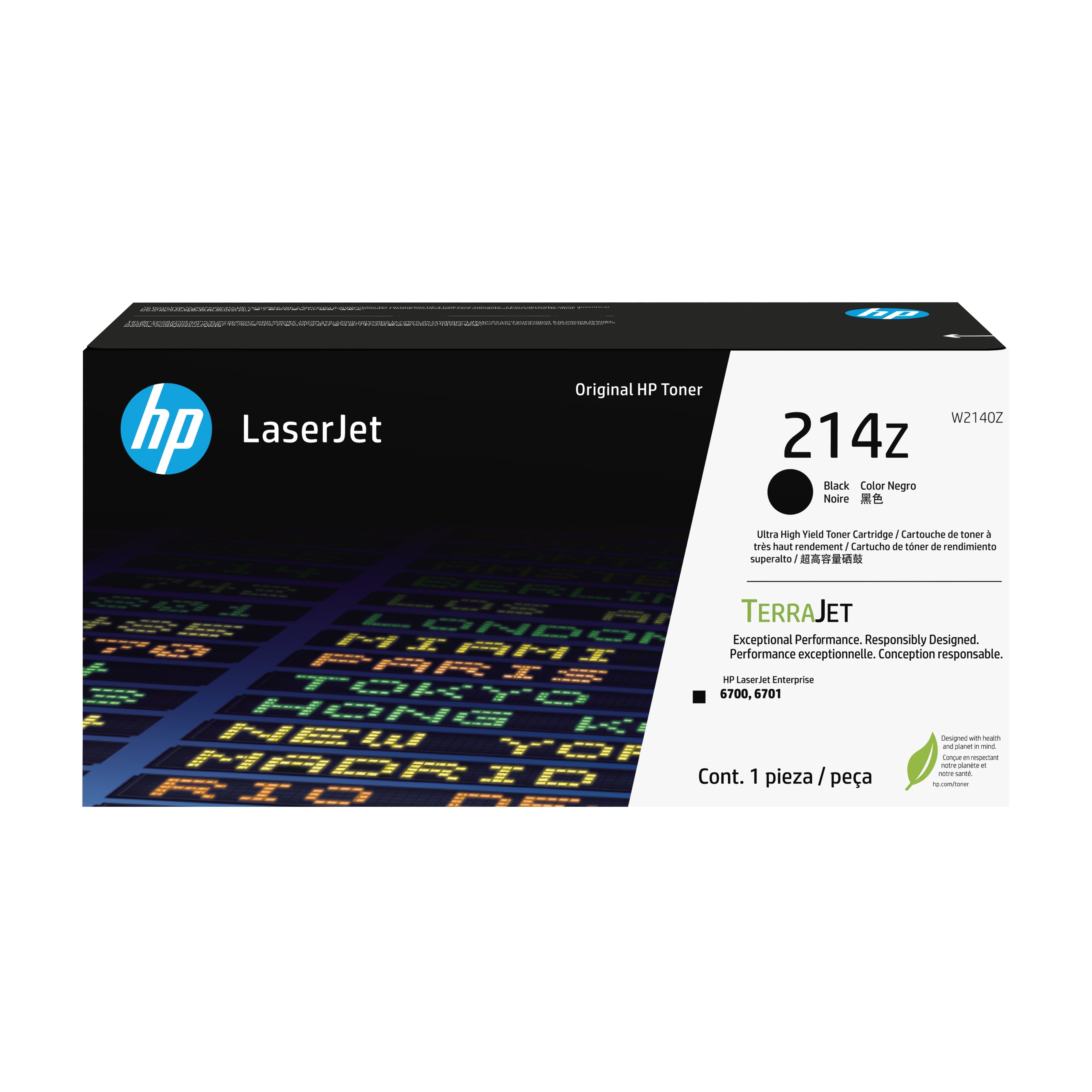 Hp Toner Negro 31.000 S. No.214z Aprox. 31.000 Copias Lj 6700