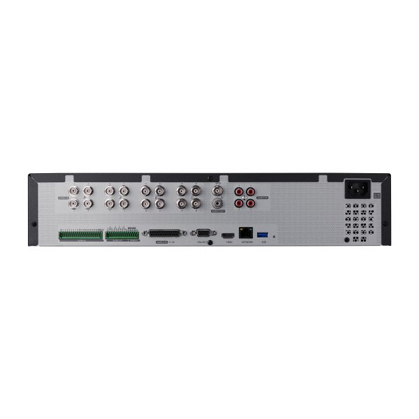 EAN 8801089213402 - Hanwha HRX-1635 Grabadore de vídeo en red (NVR) Negro imagen 4
