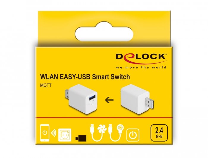 Delock Adaptador Inteligente Wlan Easy-Usb Mqtt