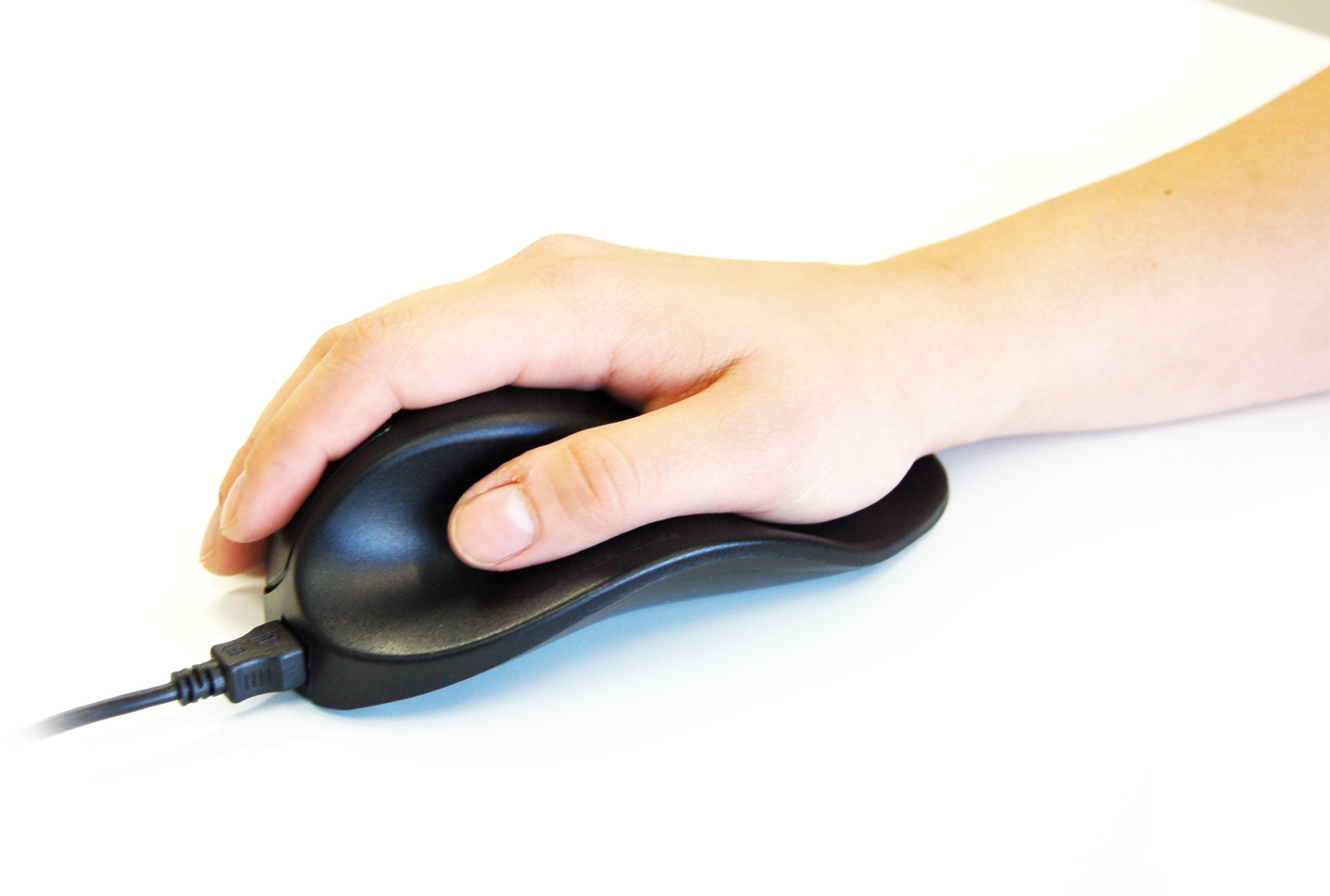 Ratón Bakkerelkhuizen Handshoemouse Mano Derecha Usb Tipo A Bluetrack