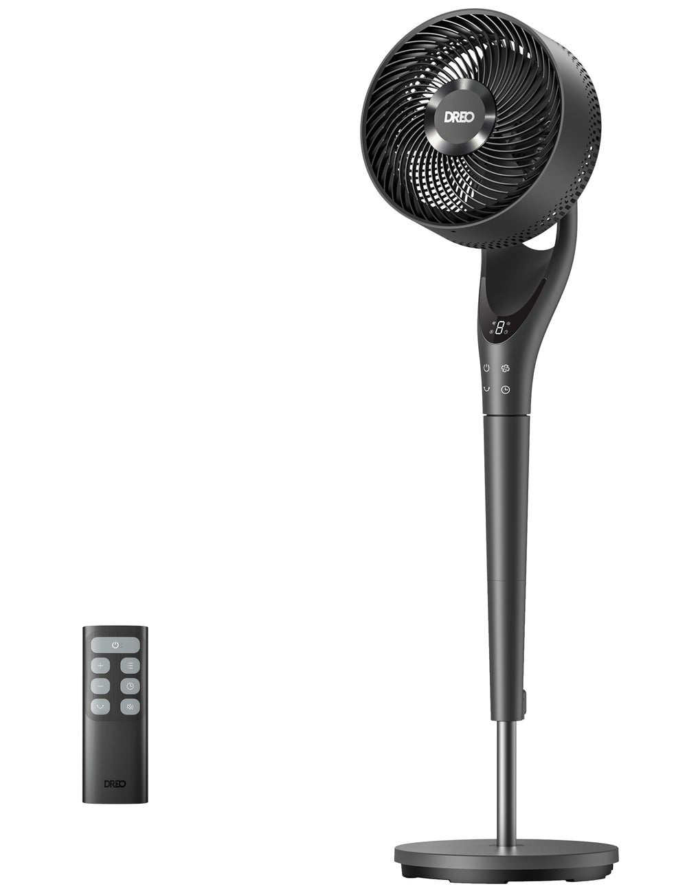 Dreo - Quiet Floor Fan Turnopoly 154, 9 Speeds, 3 Modes