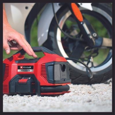 EAN 4006825661941 - Einhell PRESSITO 18/21 compresor de aire 21 l/min Batería imagen 2
