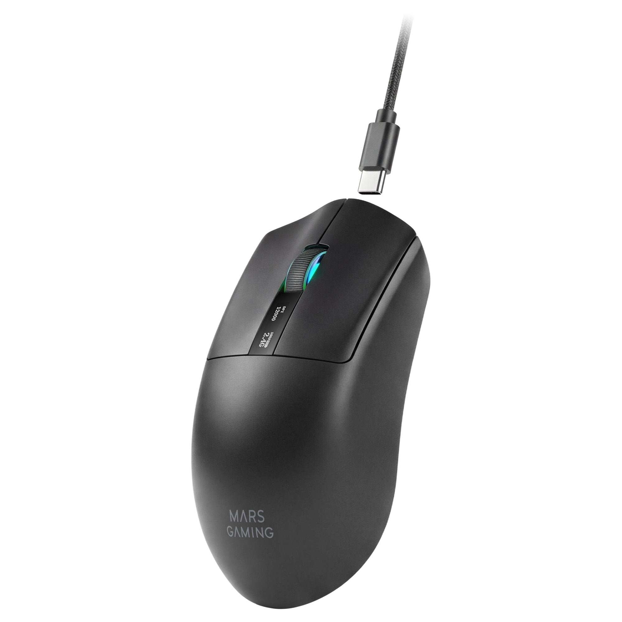 Raton Optico Wireless Mmwelite Negro Mars Gaming