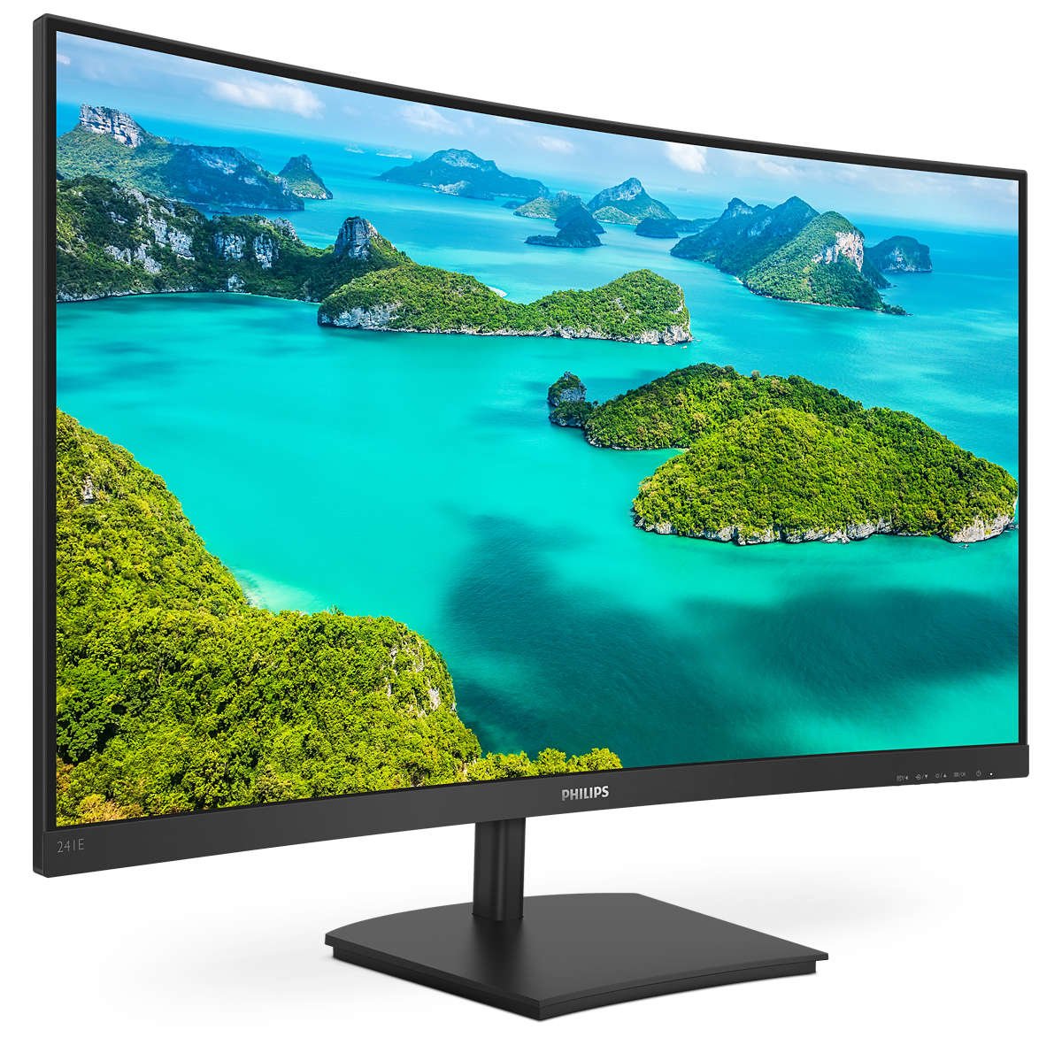 Monitor Curvo Philips E-Line 241e1sc 23.6' Full Hd Negro