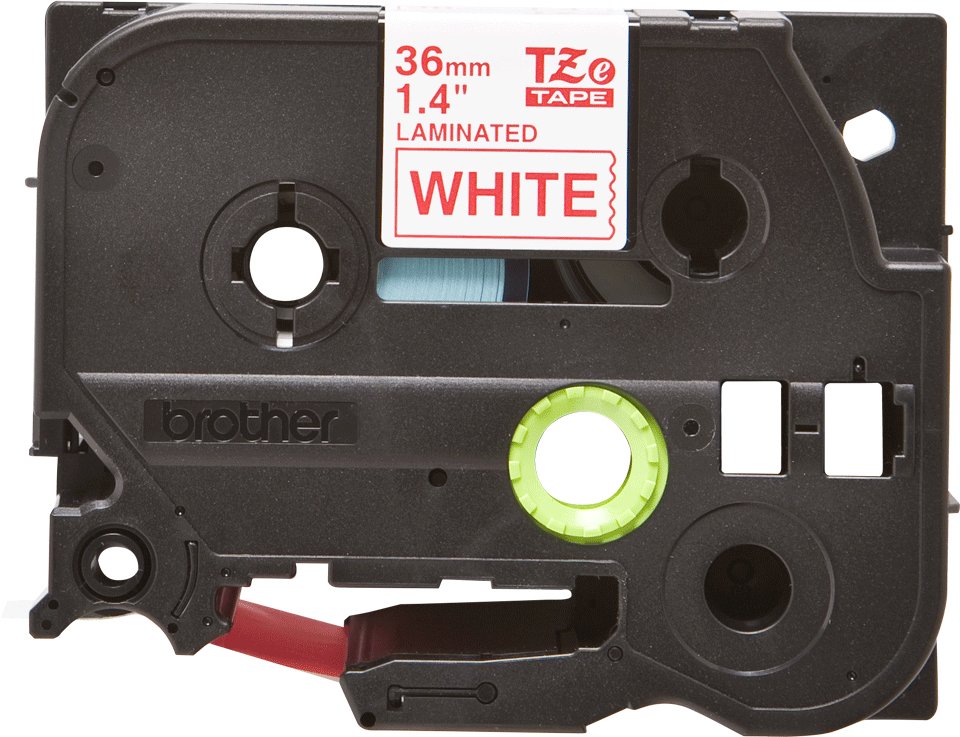 EAN 4977766685573 - Brother TZE-262 cinta para impresora de etiquetas Rojo sobre blanco imagen 4