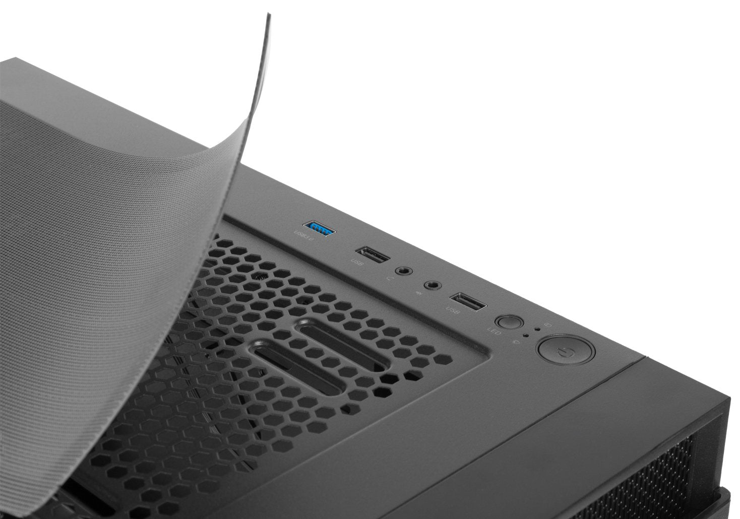 EAN 8436587971327 - NOX Hummer Blaster Midi Tower Negro imagen 12