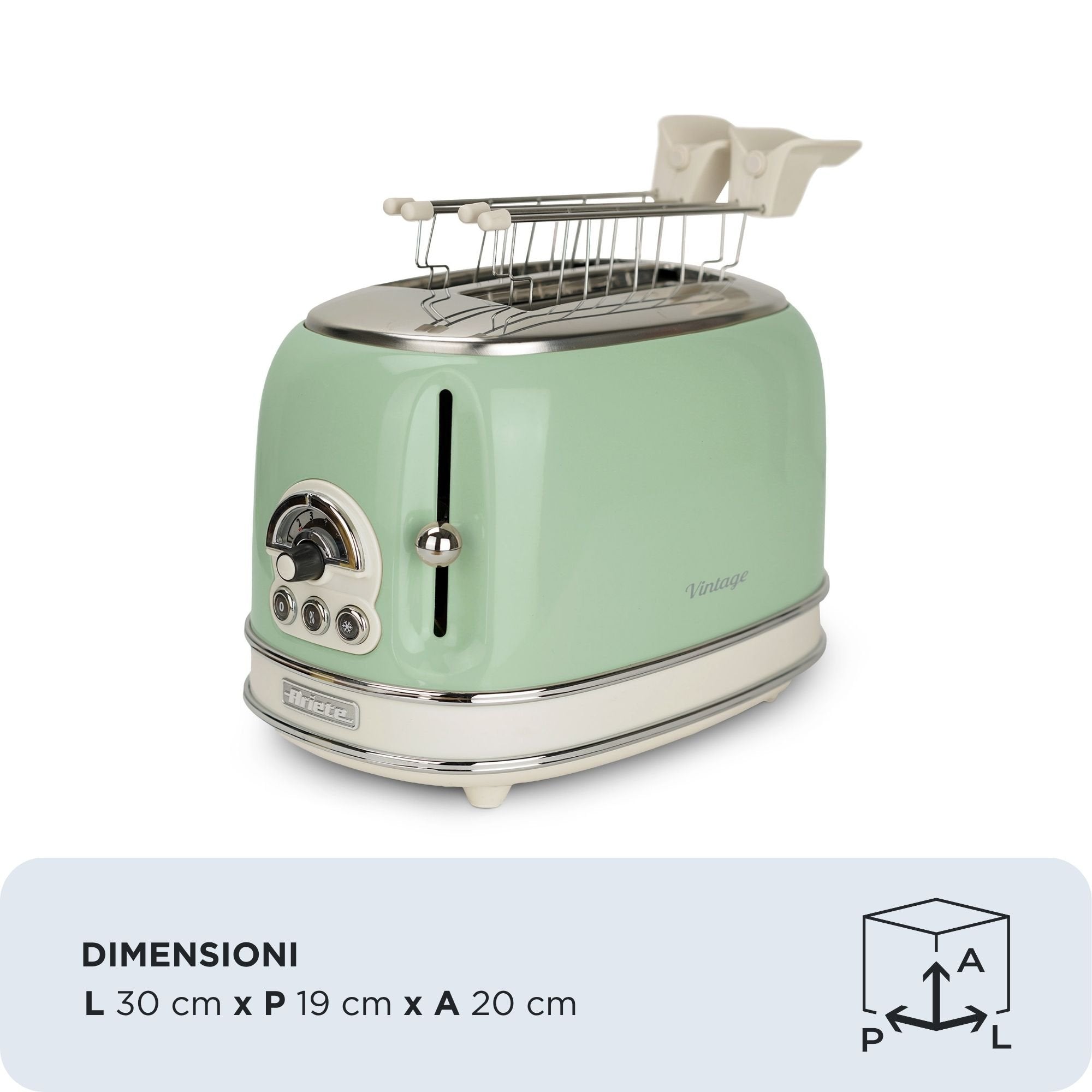 EAN 8003705114883 - Ariete 0155/04 6 2 rebanada(s) 810 W Verde imagen 4