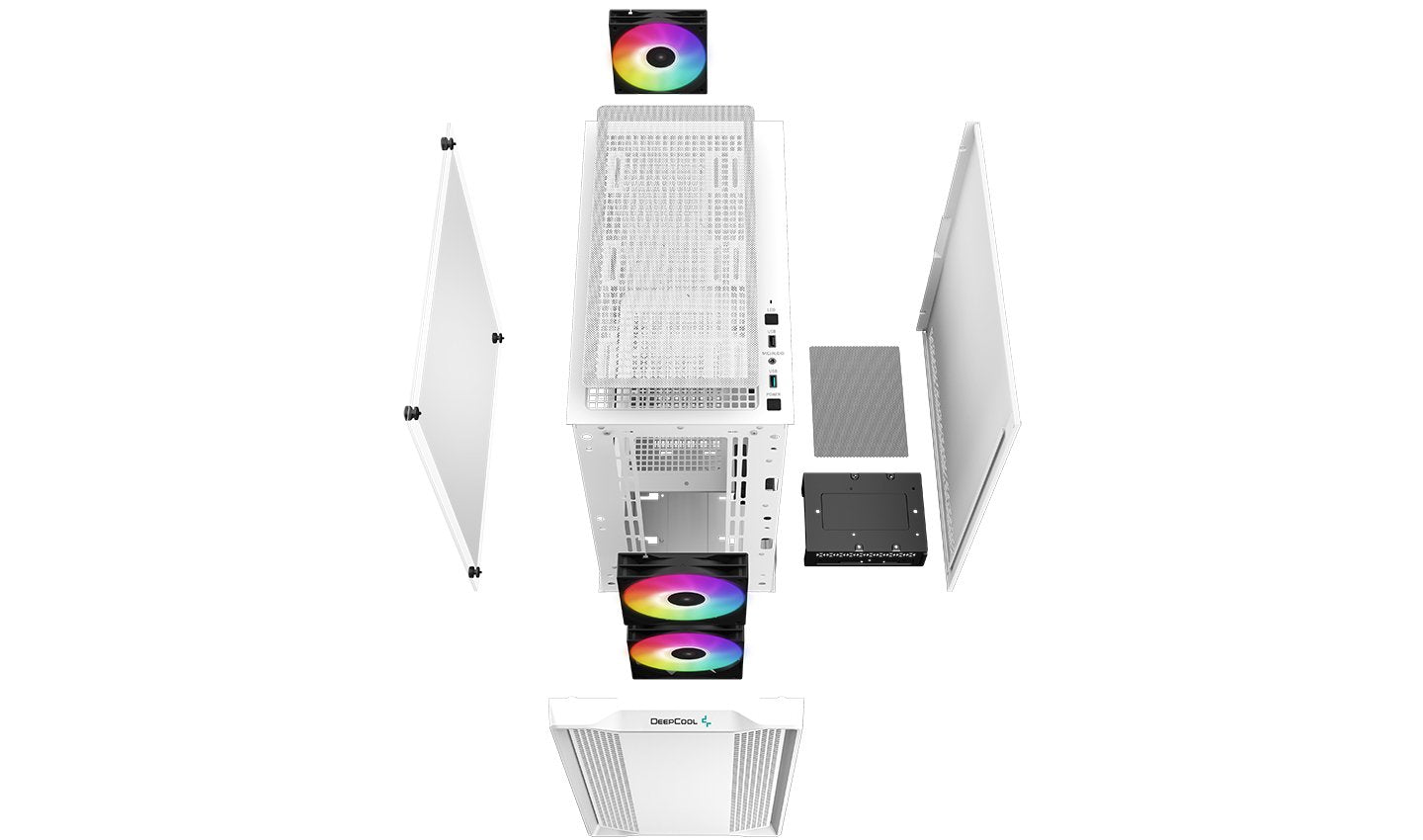 EAN 6933412774945 - DeepCool CC360 WH ARGB Mini Tower Blanco imagen 13