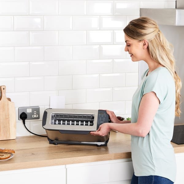 Tostadora Grill Y Prensa Ninja St202eu Foodi 3 En 1 Panini