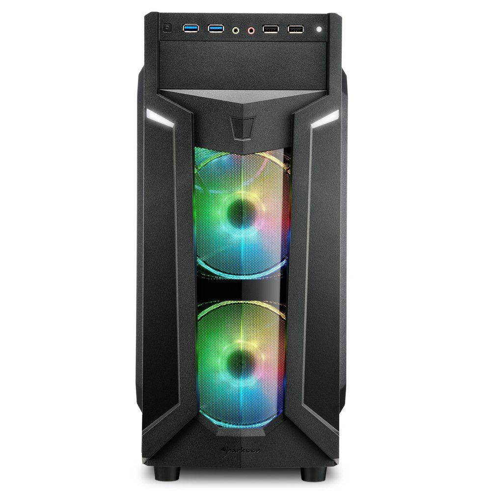 EAN 4044951026814 - Sharkoon VG6-W RGB Midi Tower Negro imagen 2