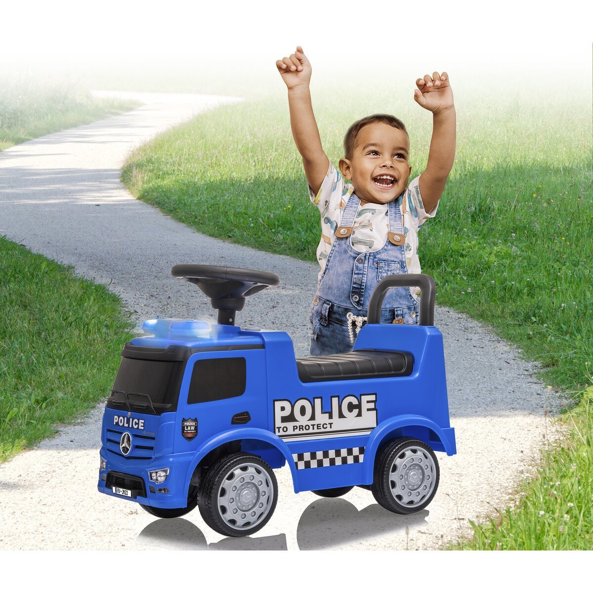 Jamara Rutscher Mercedes Antos Polizei Azul 1+