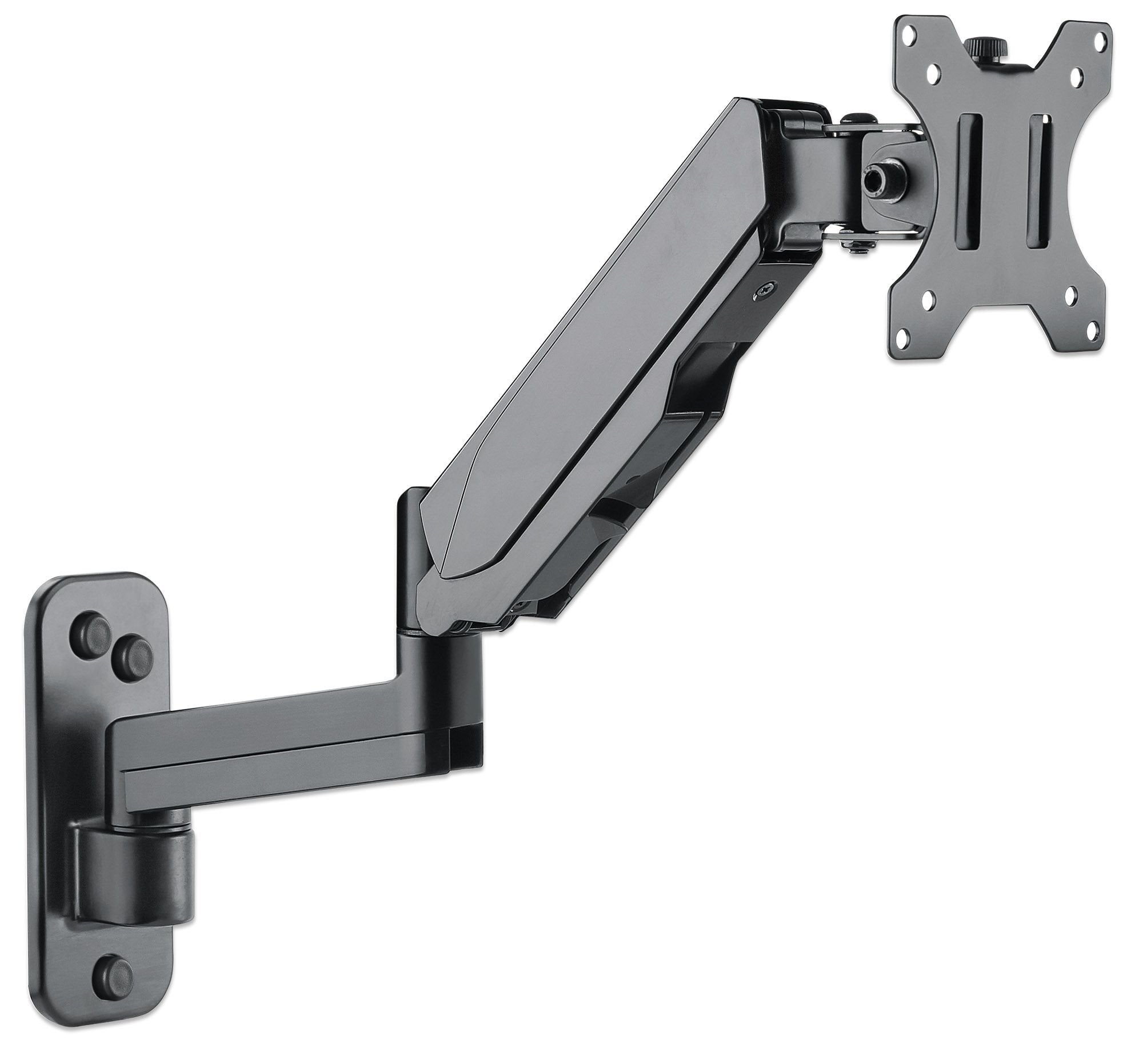 EAN 0766623461610 - Manhattan 461610 soporte para monitor 81,3 cm (32") Pared Negro imagen 6
