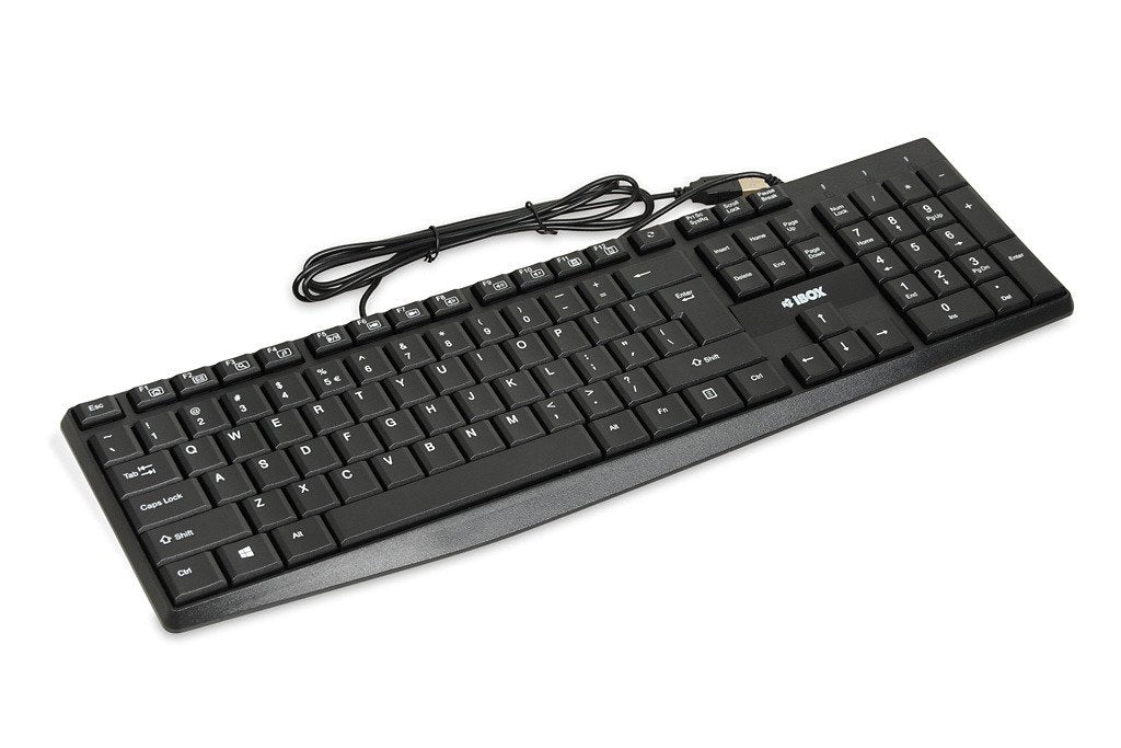 EAN 5903968681289 - iBox IKC2010B teclado Hogar USB QWERTY Inglés Negro imagen 2