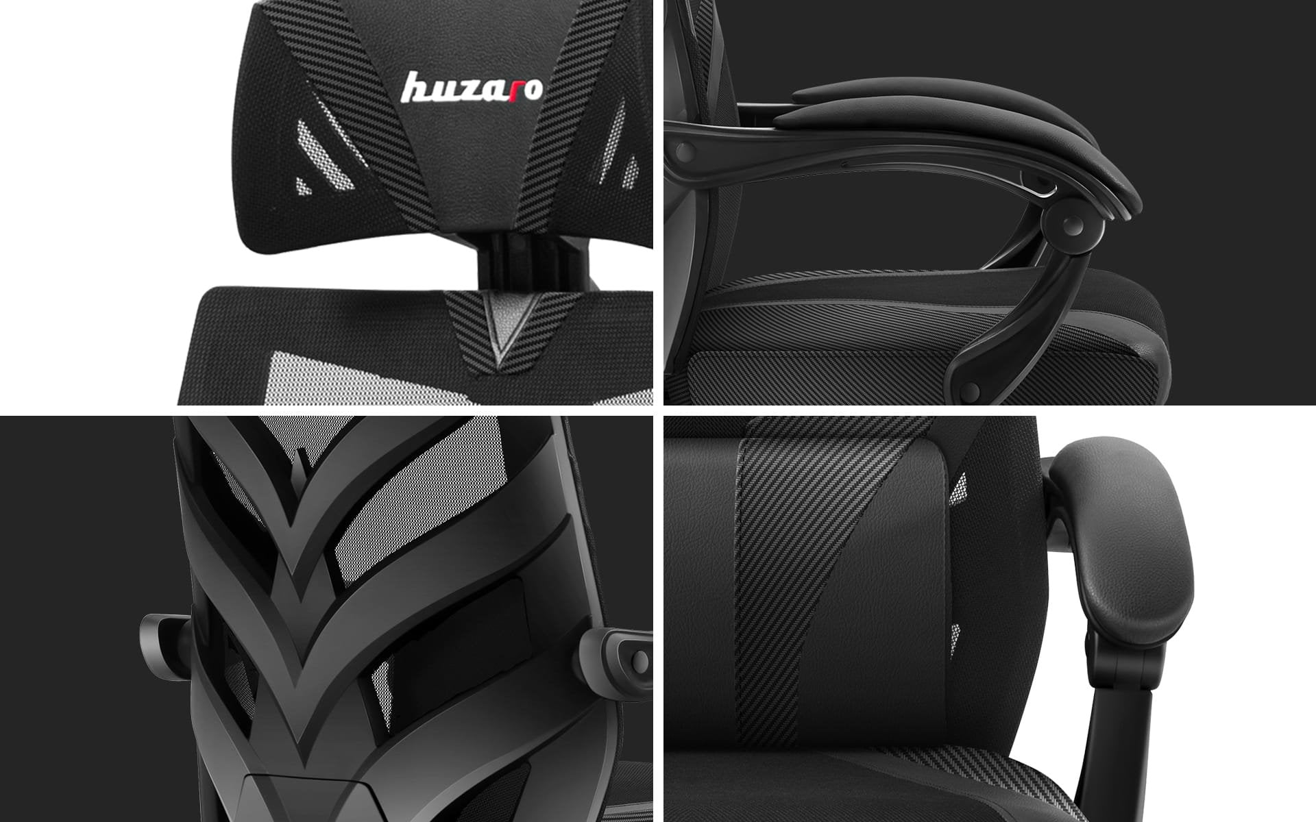 EAN 5903796010824 - Huzaro Combat 5.0 Silla para videojuegos de PC Asiento de malla Negro imagen 15