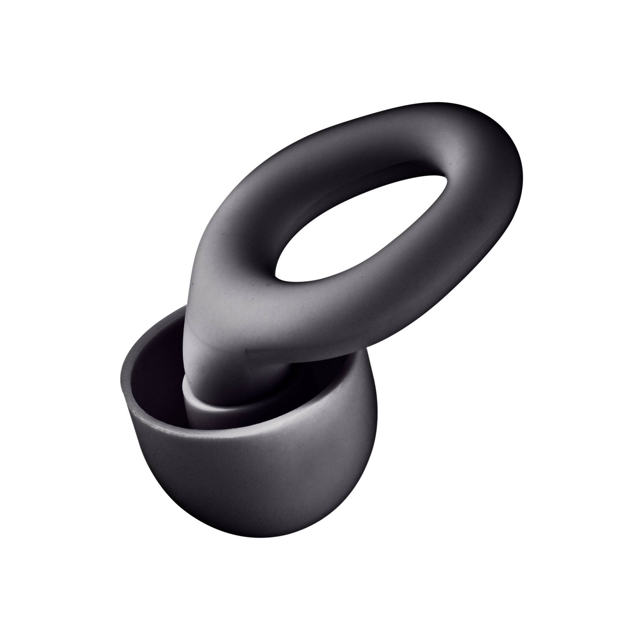 Tapones De Silicona Ngs Para Los Oidos Incluye Funda Y 4 Almohadillas Black