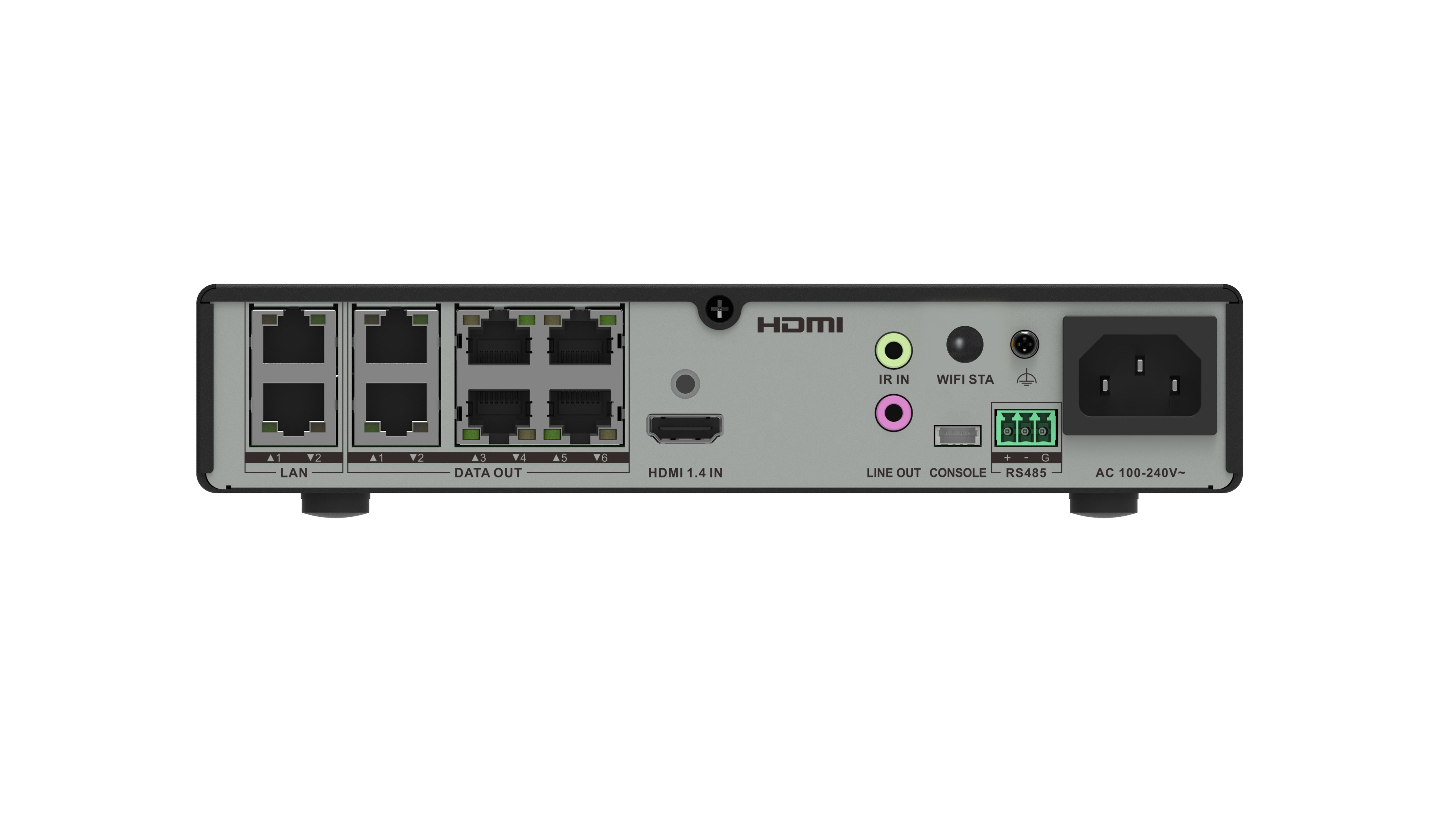 EAN 6942160491615 - Hikvision DS-DT60C-01HI06NO procesador de pared de vídeo Negro imagen 4